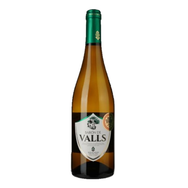 BARON DE VALLS SPARKLING WHITE WINE 750ML